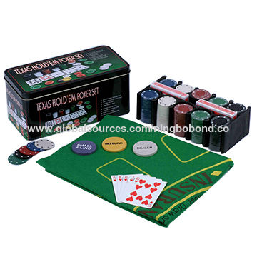 200PC TEXAS HOLD EM POKER SET IN CASE CASINO STYLE CARD DEALER CHIPS ACCESSORIES 