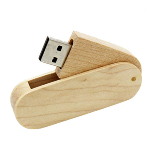 Lot 10 32GB Wooden USB Flash Drive Bamboo Memory Pen Key Wood Stick Bulk Pack 