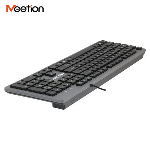 Meetion Mt-k841 Wired Computer Keyboard, Scissors Feet Keycap Keyboard ...