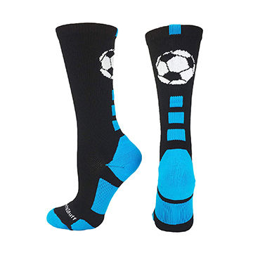 Soccer Socks Grip Socks Soccer Non Slip Football Baseball Softball  Multi-Sport Socks For Men Women-Black