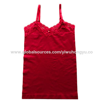 Lace Cami $2.5 - Wholesale China Lace Cami , Camisoles at factory prices  from Yiwu Hongyu Trading Co.,LTD