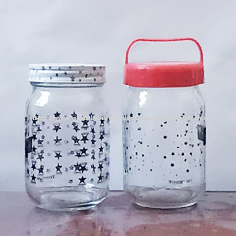 Tarros Mason al por mayor 16 oz con tapa de plástico y metal