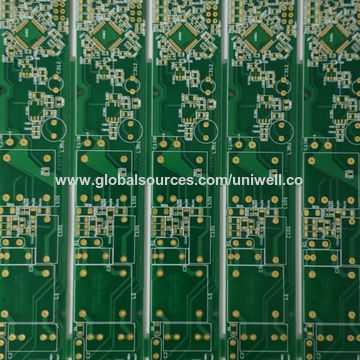 Hong Kong SAR PCB, 4-layer FR4 1.6mm ENIG UL/RoHS Directive-compliant ...