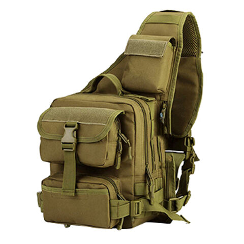 Mochila Tática Militar de Ombro, Bolsa de Peito, Mochila Molle, Bolsa de Ombro Grande