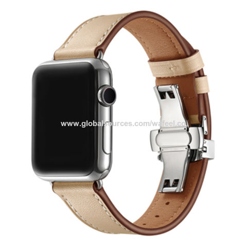 OEM ODM 38mm 40mm 42mm 44mm Leather Band For IWatch 4 3 Sport Edition Women  Men, OEM ODM watch band Women Men strap for apple watch band strap - Buy  China Leather
