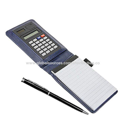 Libretas de Cuero con Calculadora - Suministros de Oficina al por Mayor for sale at factory direct price