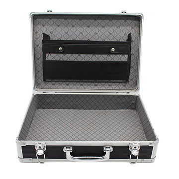 Factory Direct High Quality China Wholesale Portable Aluminum Executive Suitcase With Secret Compartment 10 from Jiaxing EBM Import Export Co. Ltd. Globalsources