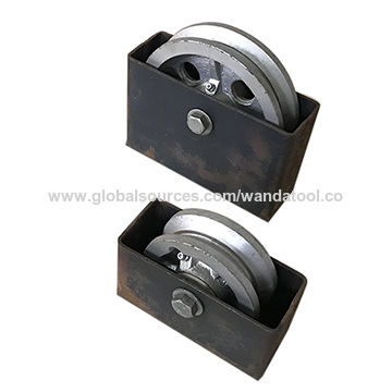 Rolling Gate Caster Steel Wheels 4" X 1-1/2" Roller Bearings 