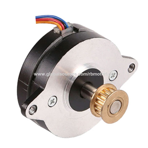 0.9 Degree 36MM Round Thin 2-Phase 4-Wire Stepper Motor For 3D Printer CNC Robot 