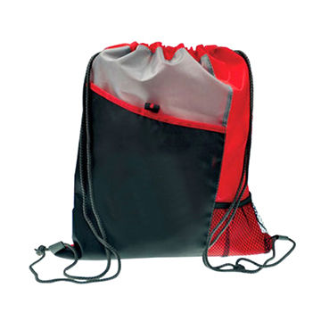 drawstring backpack with pockets