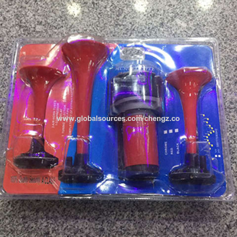 Buy Wholesale China 150db 18 Chrome Dual Trumpet Air Horn
