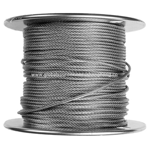 8mm 6x12+7fc Galvanized Steel Wire Rope For Crane And Lifting Equipment  Steel Cable Rope $1330 - Wholesale China Steel Wire Rope at Factory Prices  from Chonghong Industries Ltd