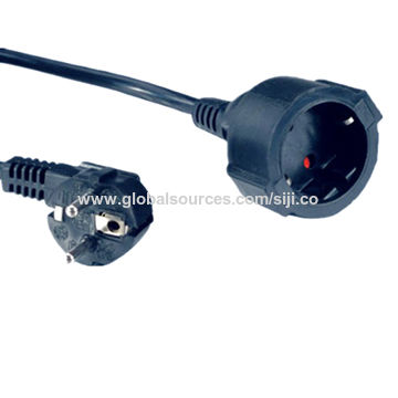 Buy Wholesale China 2-core Cee 7/7 Schuko European Plug To Cee7/4 ...