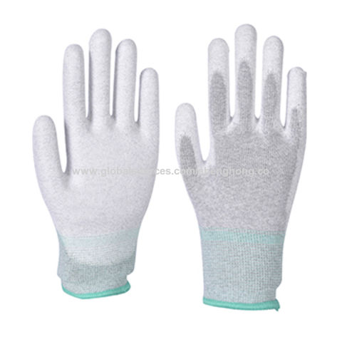 Work Glove Palm Coated Nylon Shell 8 Pair Pack Garden Construction for Men  Women 