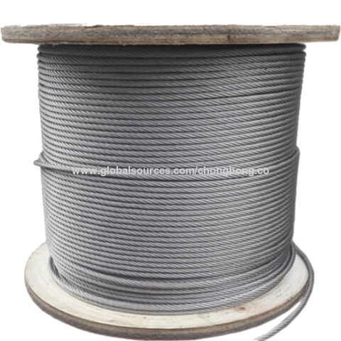 Buy Wholesale China 6x37+fc 5mm 6mm 8mm Galvanized Steel Wire Rope For ...