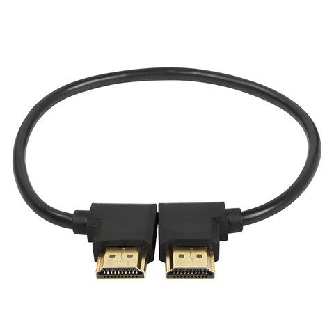 Buy Wholesale China 90° Right Angled Hdmi Cable High-speed Ethernet ...