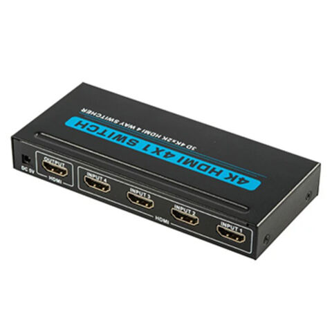 4K HDMI Switch mit 4 Eingängen und 1 Ausgang - Professionelle 4K-Videolösung