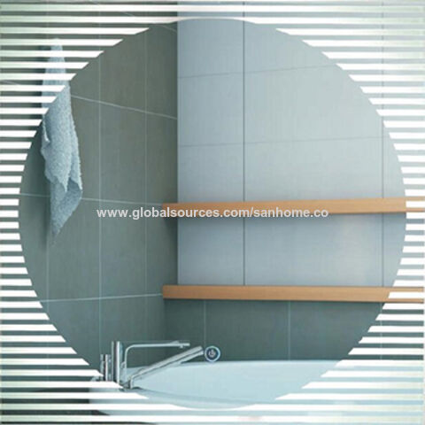 SH5115 Badezimmerspiegel mit LED-Beleuchtung, einseitig, dekorativ, für Hotels, Großhandel, günstig for sale at factory direct price