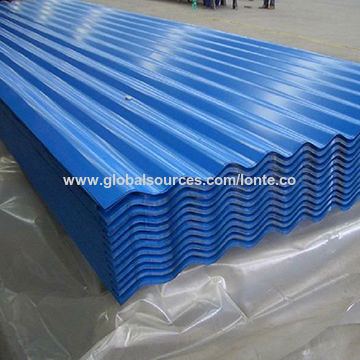 Color Coated Zinc Steel Roof Sheet, Corrugated Plastic Roofing Sheets Manufacturers In China