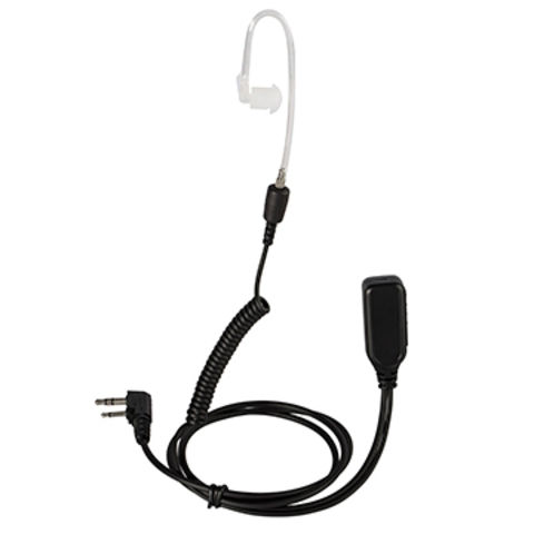 Buy Wholesale China Acoustic Tube Two-way Radio Earpiece With Ptt, Mic ...