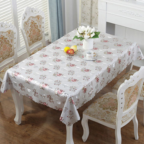 Buy Wholesale China Plastic Printed Table Cloth/clear Pvc Table Cloth ...