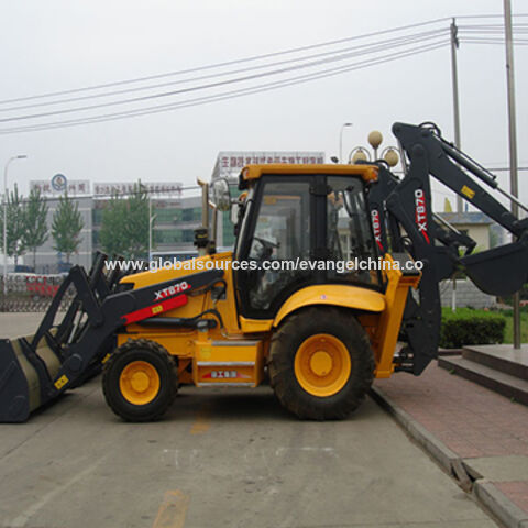 Lawn tractor online backhoe