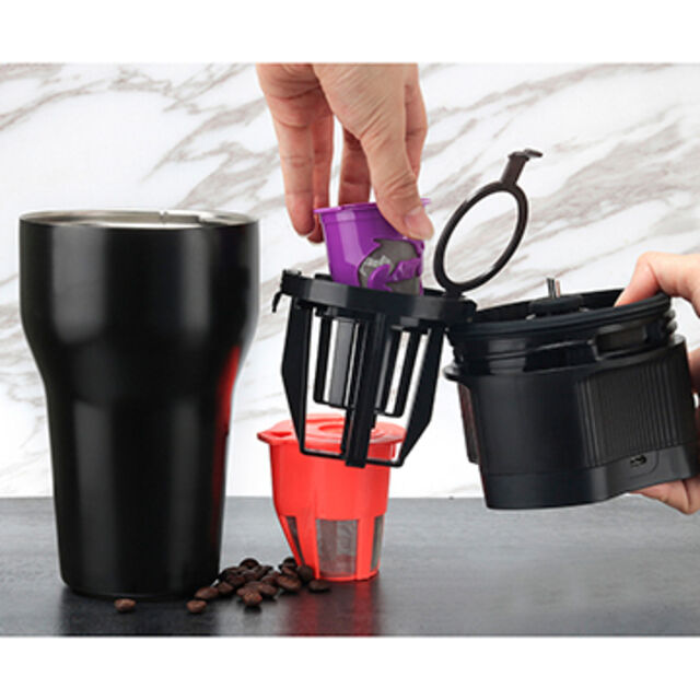 La Cafetera Más Pequeña del Mundo para Coche, Taza Cafetera Mini Multiusos for sale at factory direct price