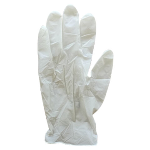 Gants jetables en latex, poudrés ou non poudrés for sale at factory direct price