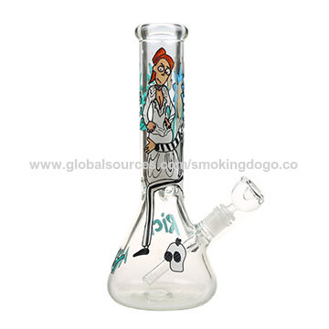 Wholesale Factroy Price Glass Beaker Bong Rick and Morty Smoking Water Bong for sale at factory direct price
