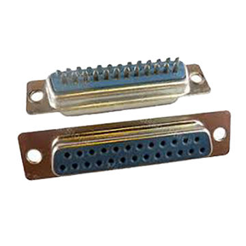 Buy Wholesale Taiwan D Sub Connectors 25pin Female Solder Plug Without 