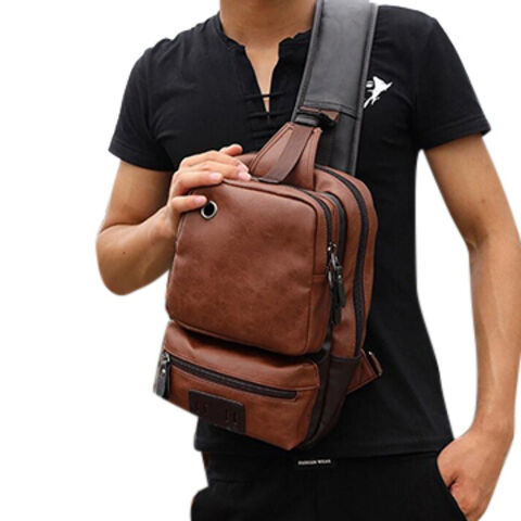 Buy Wholesale China Wholesale Custom Street Large Capacity Chest Bag Men  Crossbody Bag & Large Capacity Chest Bag at USD 8.5 | Global Sources