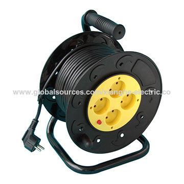 25m Portable European Type Extension Cord Cable Reel Ip20 Without
