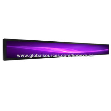 stretched bar lcd display factory