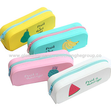 Buy Wholesale China Durable Silicone Pen Case, Pencil Box, Custom Color And  Logo Welcome & Pen Case at USD 0.75