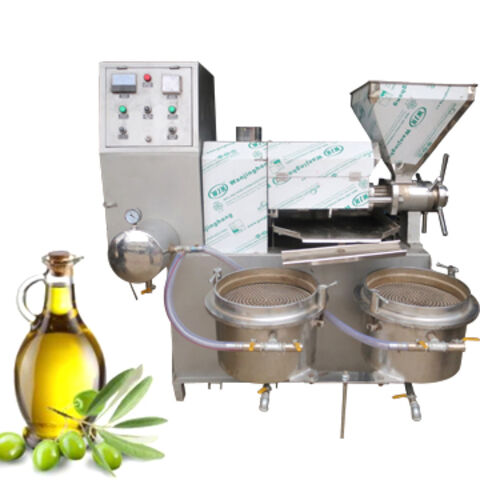 Mesin Press Minyak Ulir Industri 200kg/jam, Pemasok Mesin Press Minyak Rami