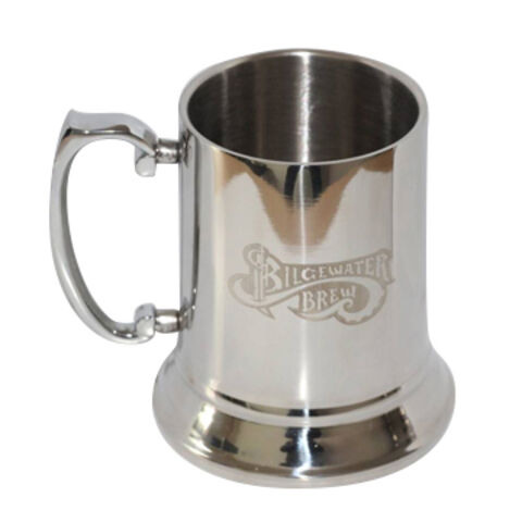 Hochwertige doppelwandige Bierkrüge aus Edelstahl; 473 ml (16 oz) for sale at factory direct price