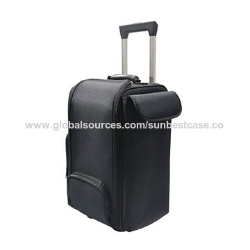 Source cosmetic bag factory price Trolley Suitcase promotional trolley  luggage high quality 3 sets many plastic small bag on m.