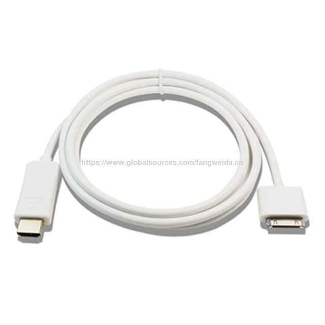 Adaptador de Cable de Conector Dock a HDMI HDTV para iPhone 4/4S/iPad 2/3 for sale at factory direct price