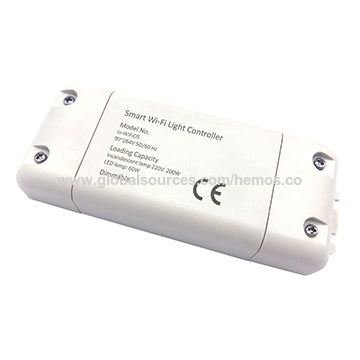 Trabajo elegante del regulador de la luz del Wi-Fi con el teléfono APP teledirigido, regulador ligero de Dimmable