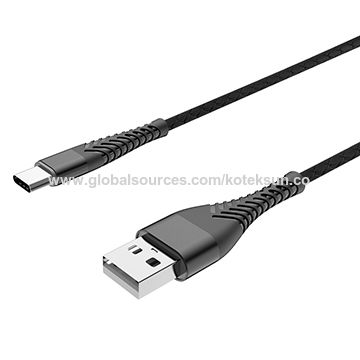 2019 New usb cable, new designed fish bone USB C cable, fast charge 3A, for all android phones