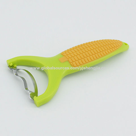 Buy Wholesale China Plastic Comfortable Handle Vegetable Fruit  Multifunctional Peeler With Transparent Storage & Vegetable & Fruit Peelers  at USD 0.69