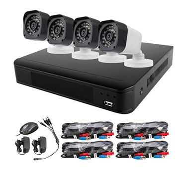 Conceptronic Kit de vigilancia AHD CCTV de cuatro canales, 5 en el stock de  distribuidores/mayoristas para que lo vendan comercializadores - Stock In  The Channel