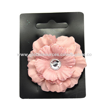 Buy Wholesale China Fabric Flower Hair Clip With Small Diamond, Metal Hair  Clips & Fabric Flower Hair Clip at USD  | Global Sources