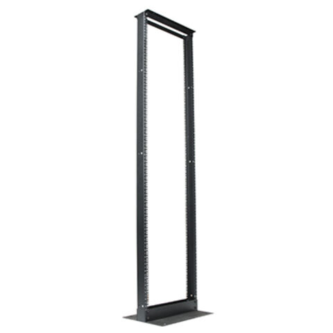 China 19 open frame rack 2 post server rack data center rack standards ...