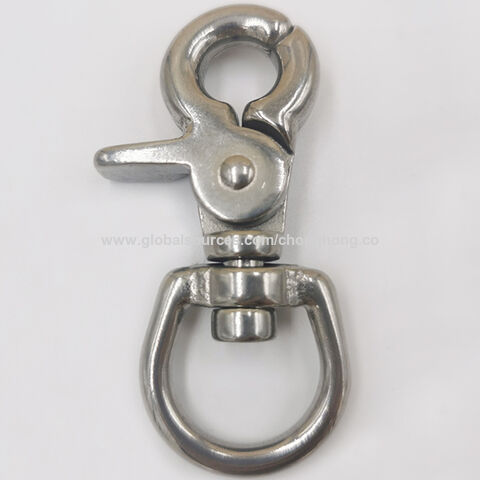 Wholesale Stainless Steel Swivel Eye Spring Snap Hook Snap Hooks - China  Swivel Eye Spring Snap Hook, Swivel Hook