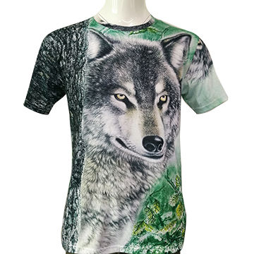 Basketball Crew Neck Jerseys Sublimation Wolves