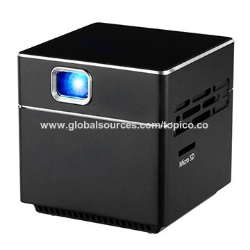 exquizon s6 mini cube dlp pocket projector