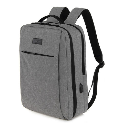 Mochila para Laptop 15.6 Pulgadas Bolso de Mujer Hombre Portátil USB de  Viaje US