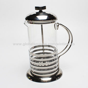 Copper New Stainless Steel French Press 12oz Coffee Plunger Pot Tea Brewer  Maker