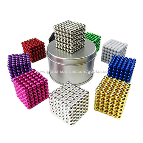 Buy Wholesale China 2.5-10 Mm Colors Magnetic Balls Neo Cube Magnet ...